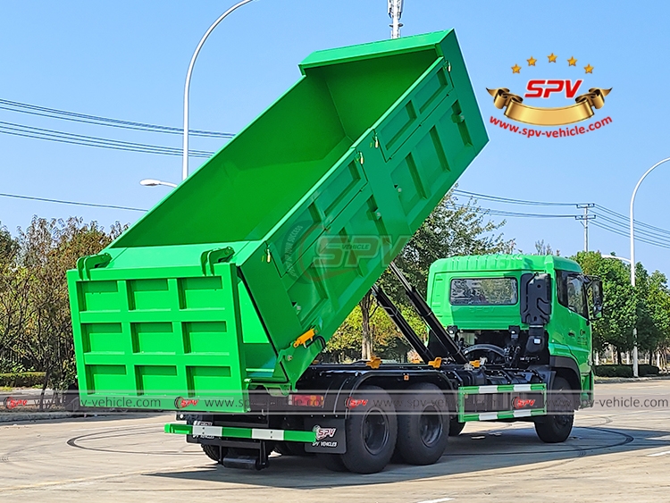 20 CBM Hook Loader Garbage Truck Dongfeng - Lift - RB 20 CBM Hook Loader Garbage Truck Dongfeng - Lift - RB